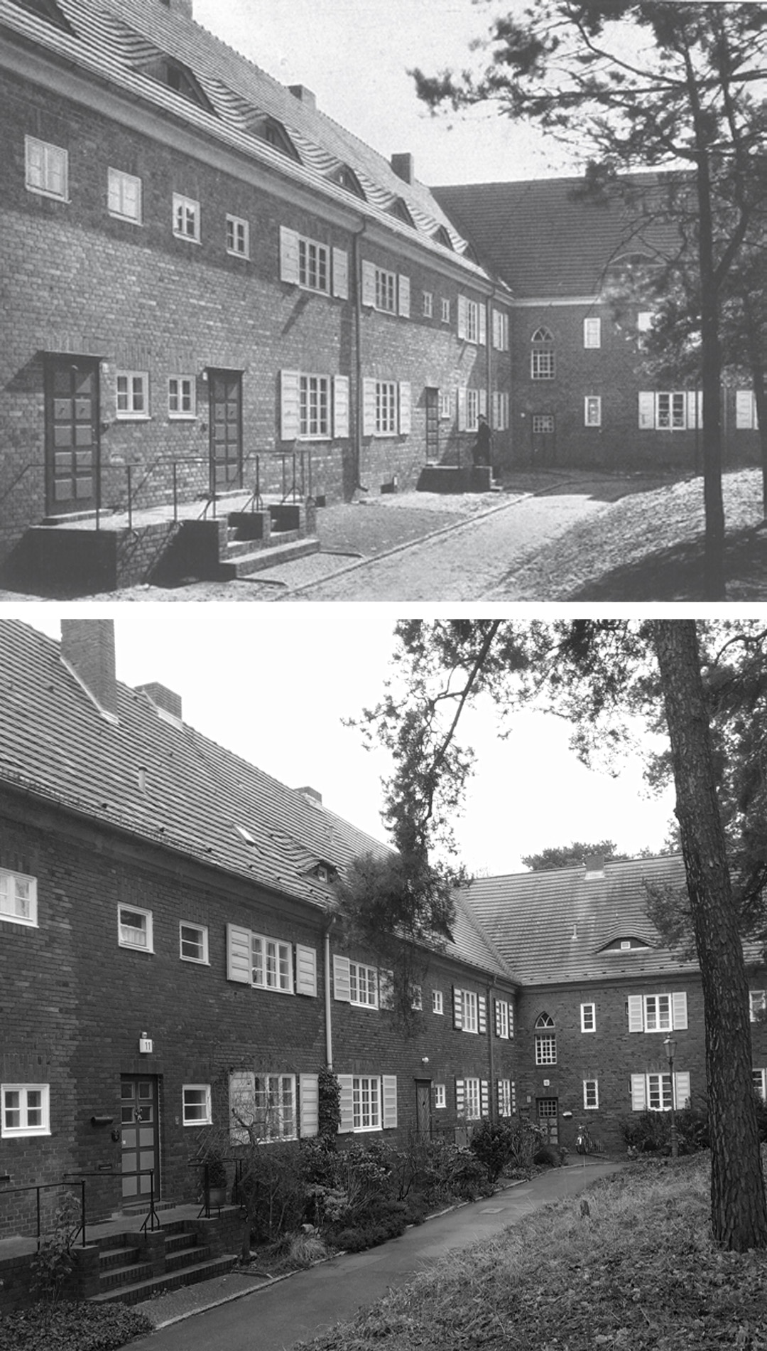 Heidehof Wäldchen Weg1930-2016